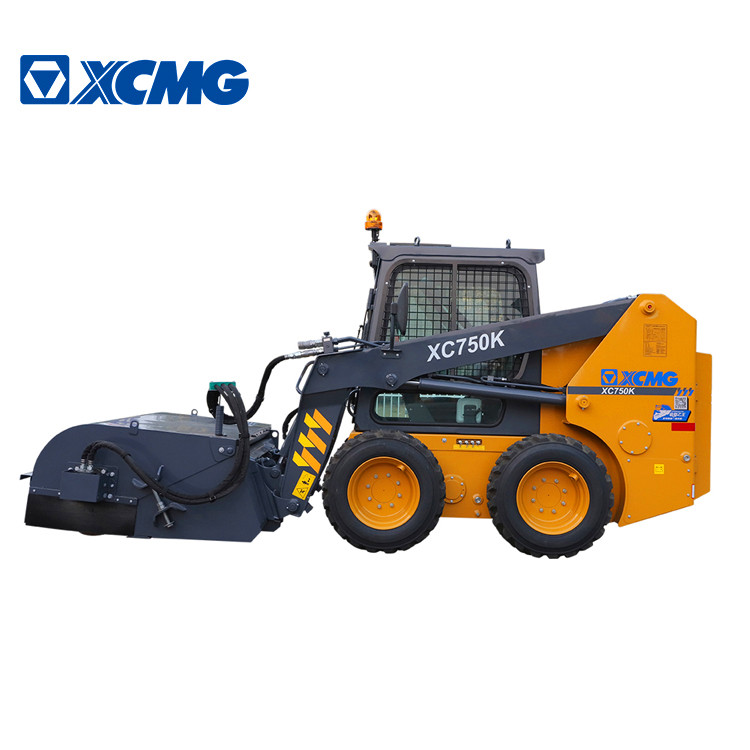 XCMG Factory 1 ton mini skid steer loader XC750K China new skidsteer loader parts for sale